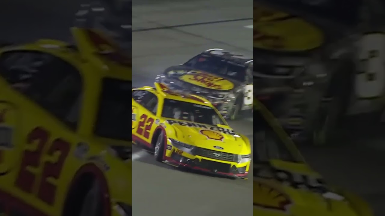 AUSTIN DILLON TURNS JOEY LOGANO TO WIN AT RICHMOND! 👀 #NASCAR #CUPSERIES