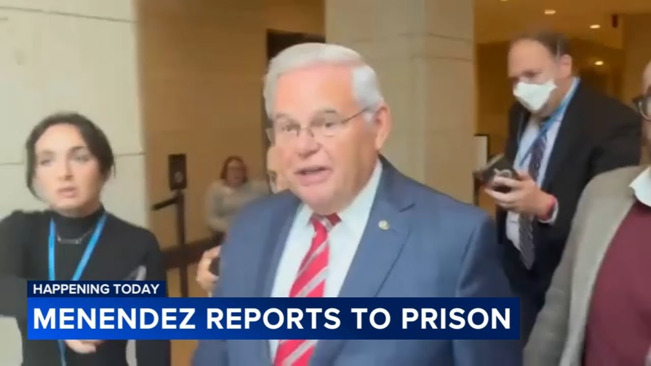 Former NJ Sen. Bob Menendez to begin 11-year prison sentence after bribery, corruption conviction