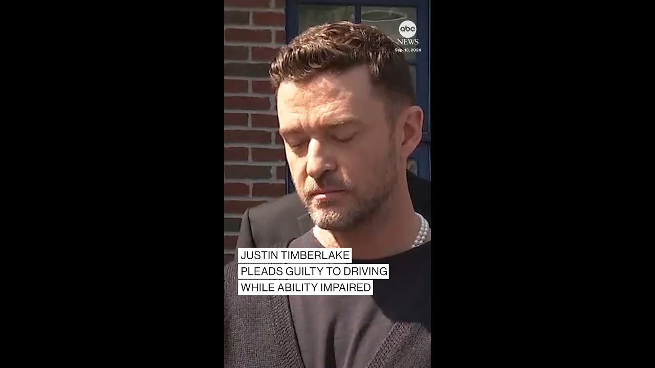 Justin Timberlake pleads guilty in drunk driving case