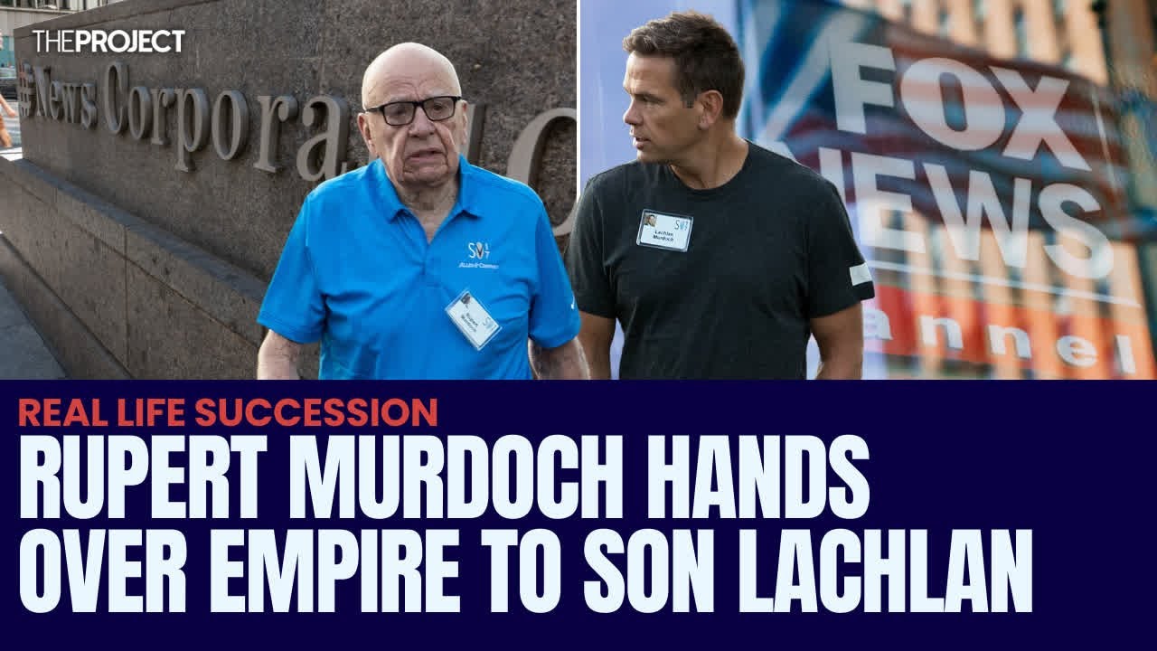 Rupert Murdoch Hands Over Empire To Son Lachlan Murdoch