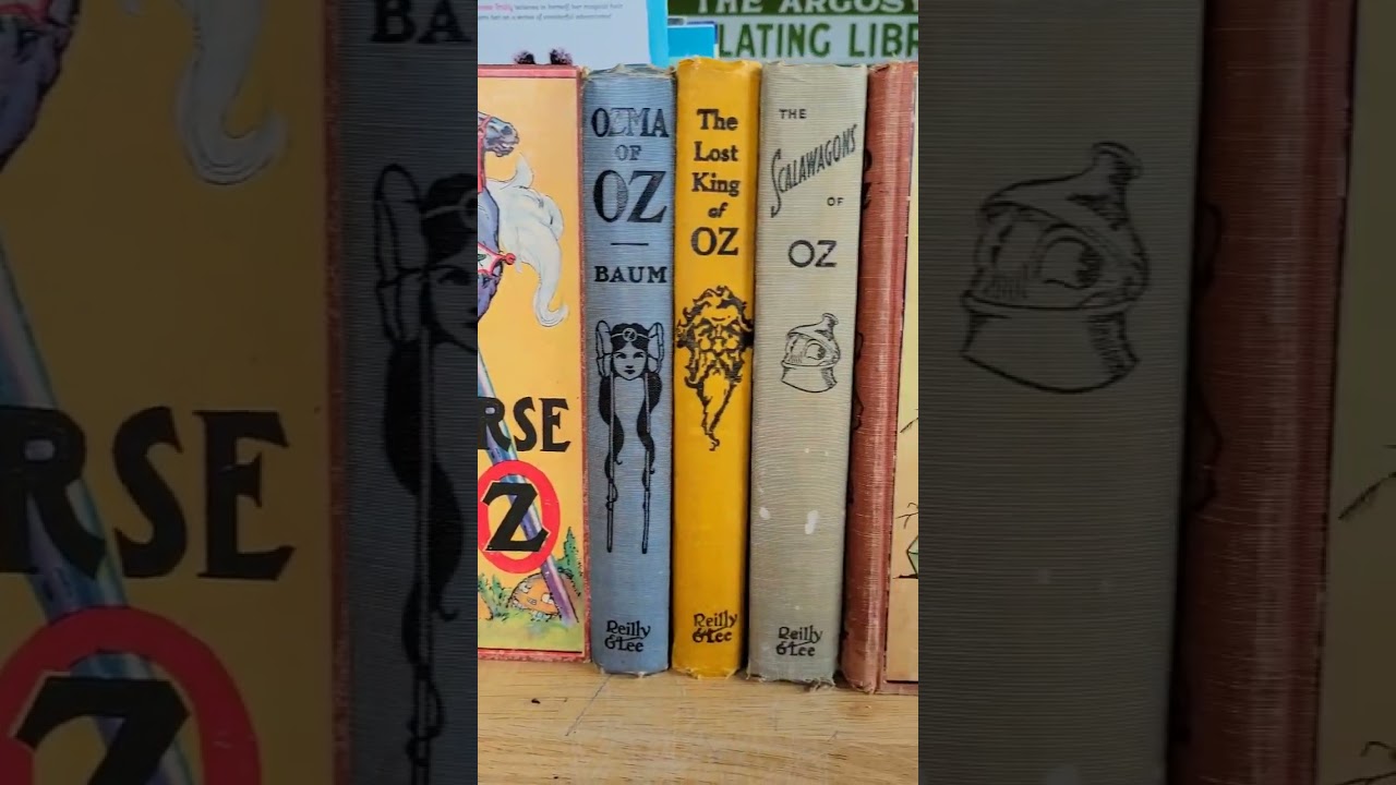 Wizard of Oz books by L. Frank Baum