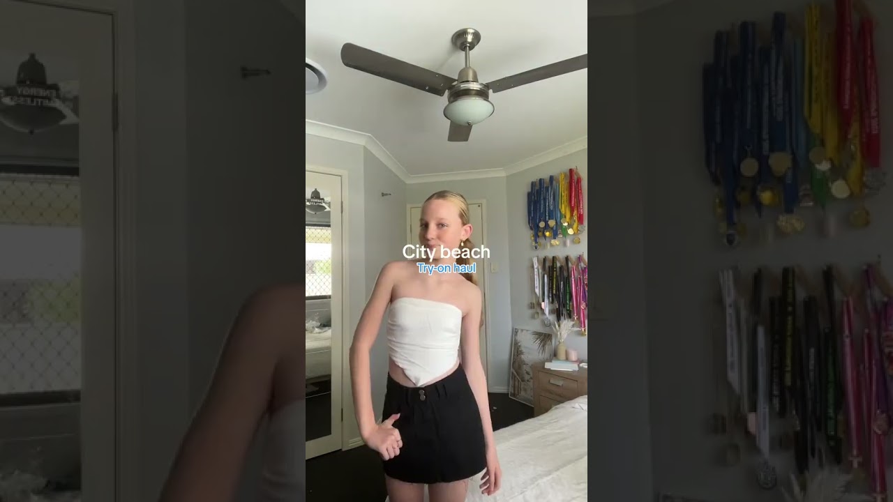 SUMMER TRY ON HAUL 🌞🛍💞 #shorts #summertryonhaul #haul