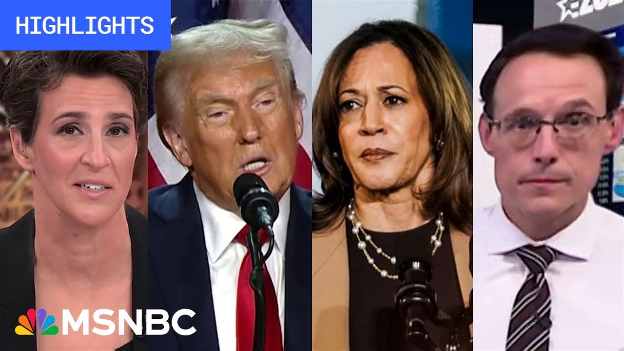 Harris v. Trump: MSNBC Highlights of Election Day 2024