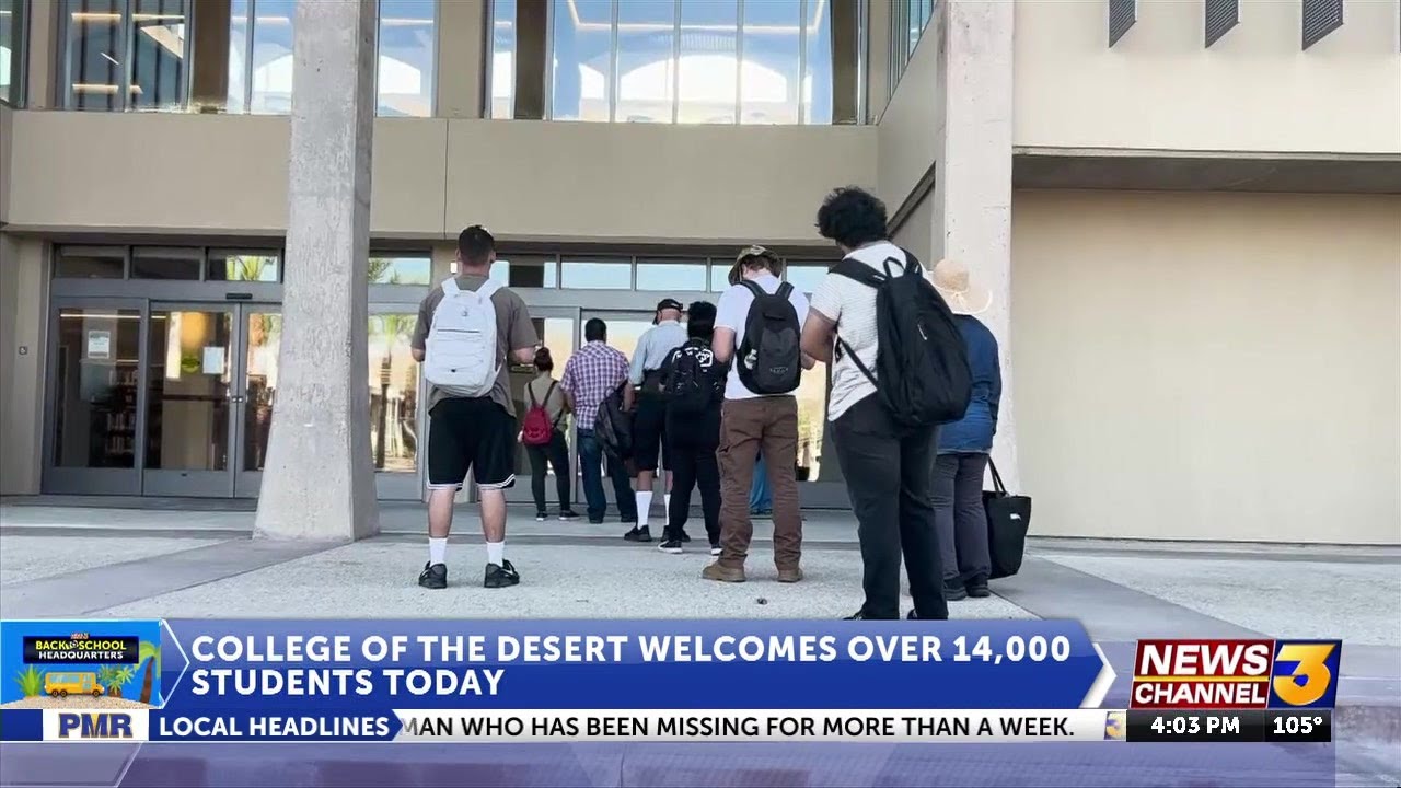 College of the Desert welcomes over 14,000 students