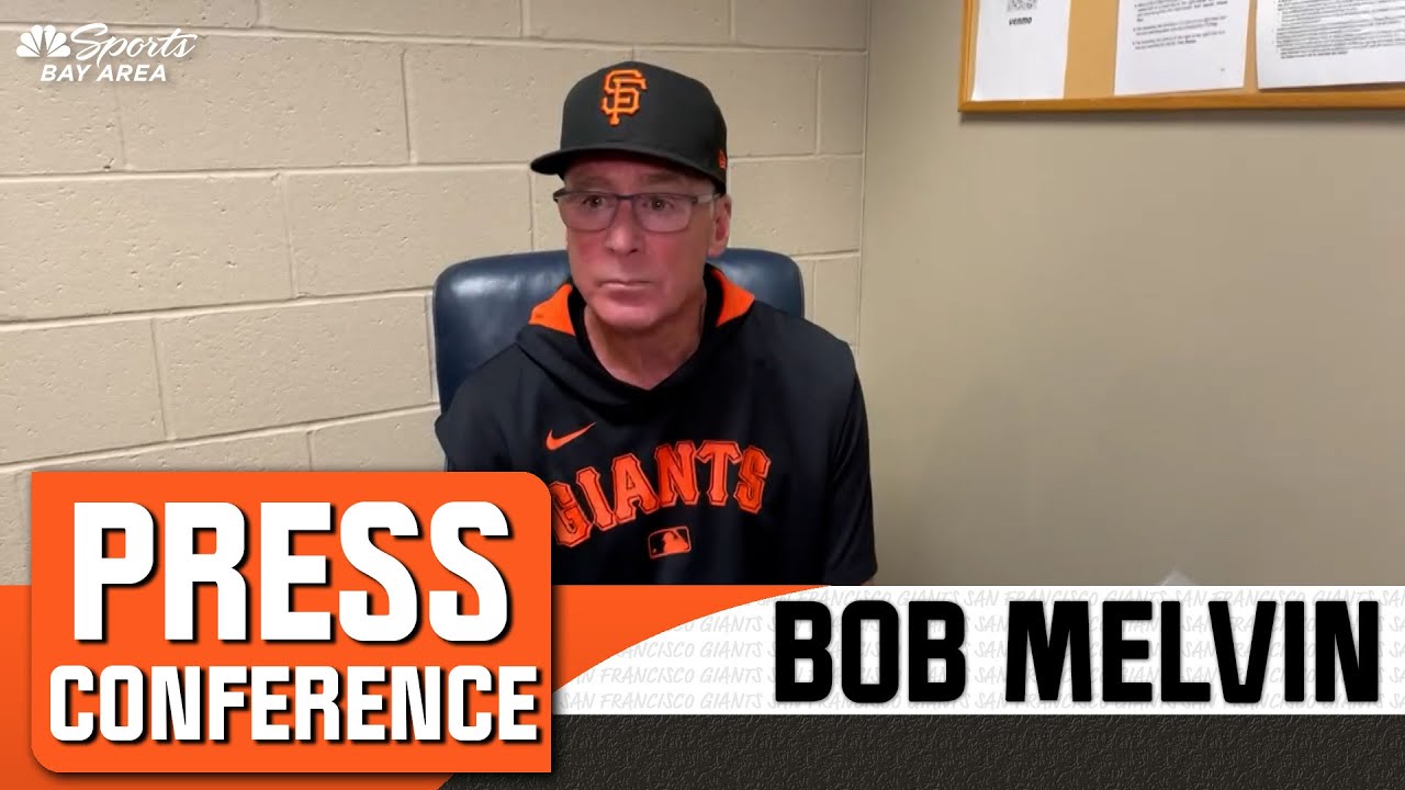Bob Melvin comments on Giants' brutal walk-off loss to Pirates | NBC Sports Bay Area