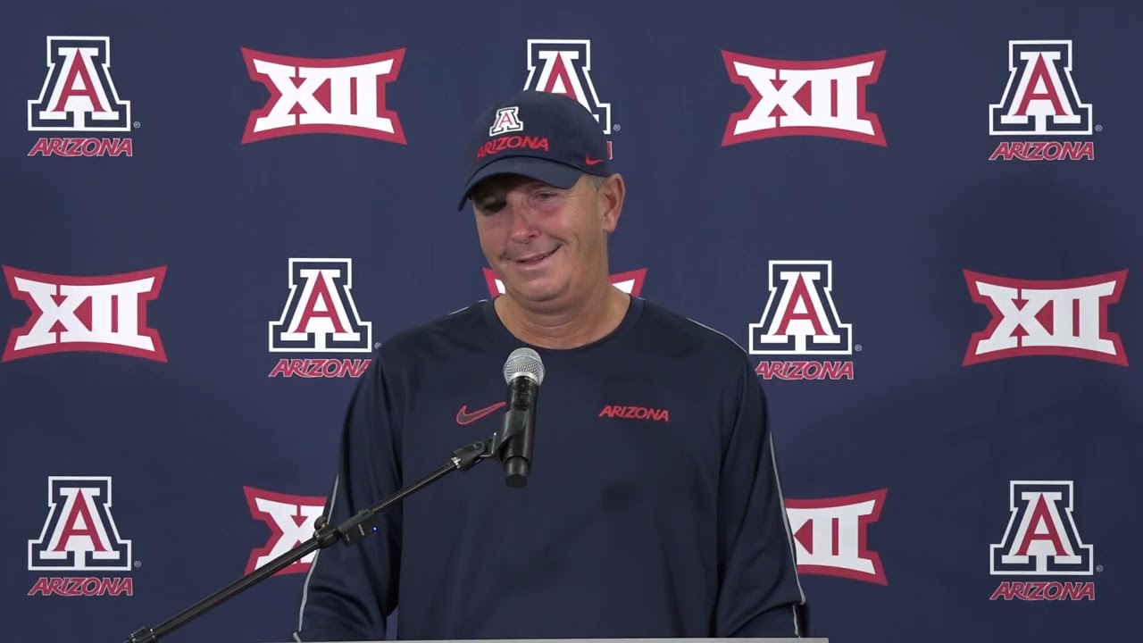 Arizona Football Media Day Press Conference - Brent Brennan