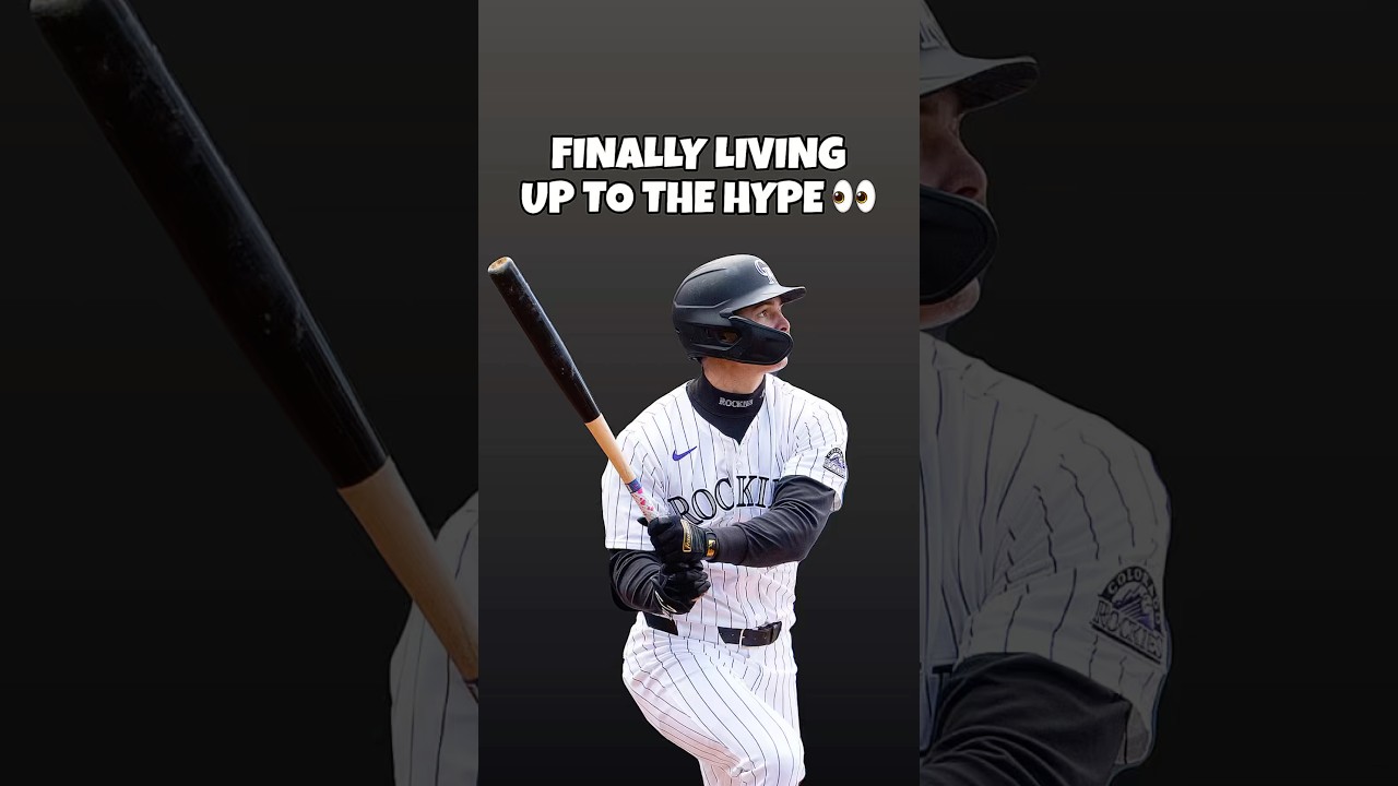 Mickey Moniak is flipping the narrative with the Rockies 🔥