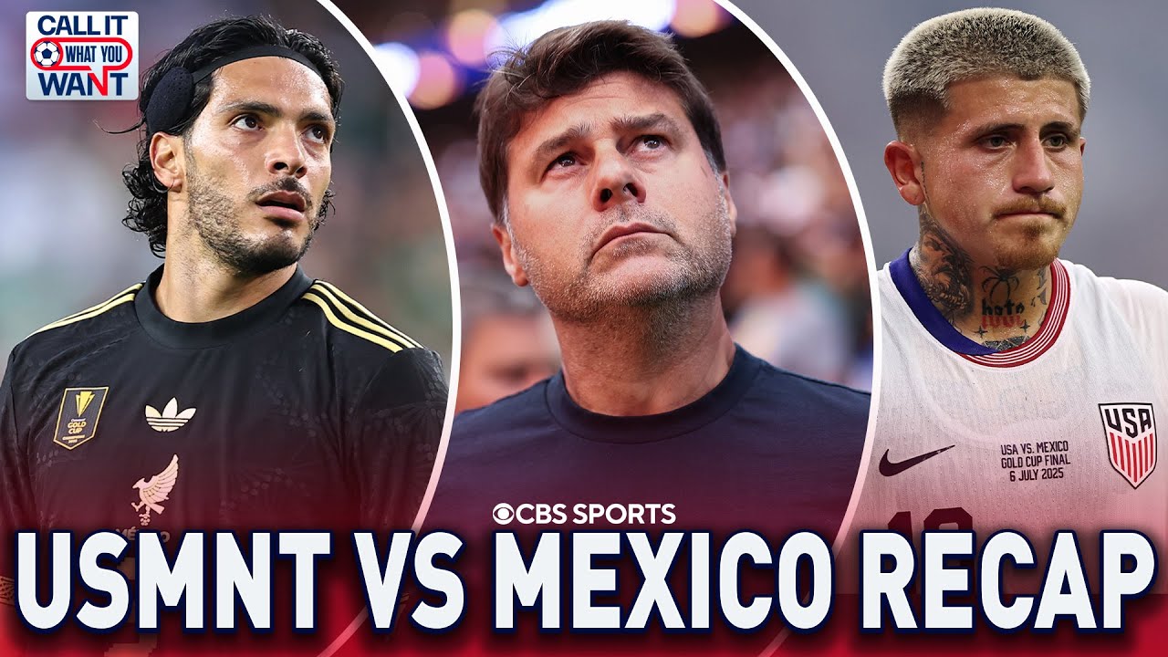 Mexico DEFEATS USMNT In 2025 Gold Cup Final | USA vs. Mexico Recap & Reaction | CIWYW
