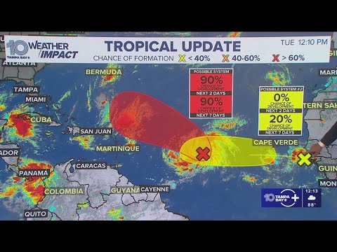 Tracking the Tropics: Invest 92-L could become Tropical Storm Gabrielle
