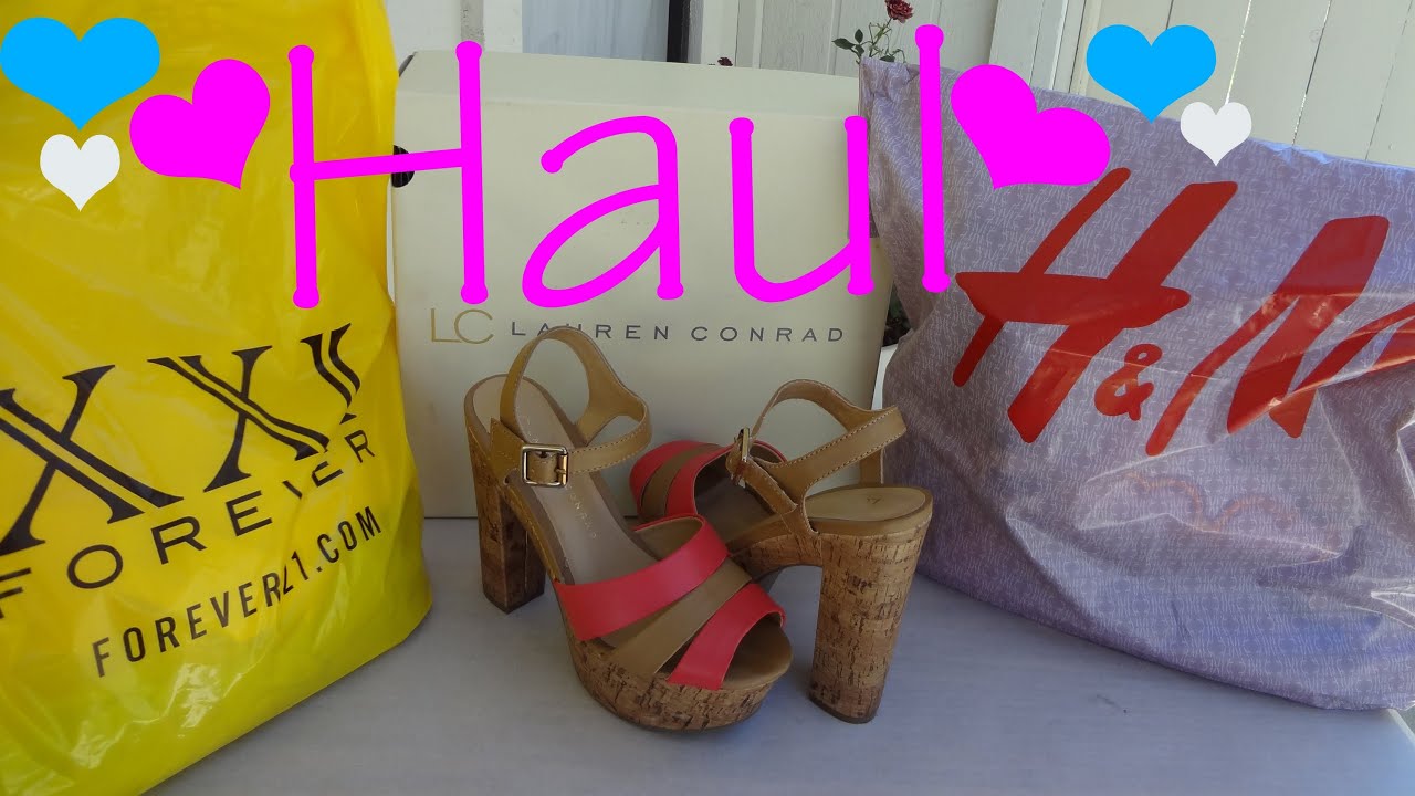 Haul ♡ Forever21, H&M, Kohl's