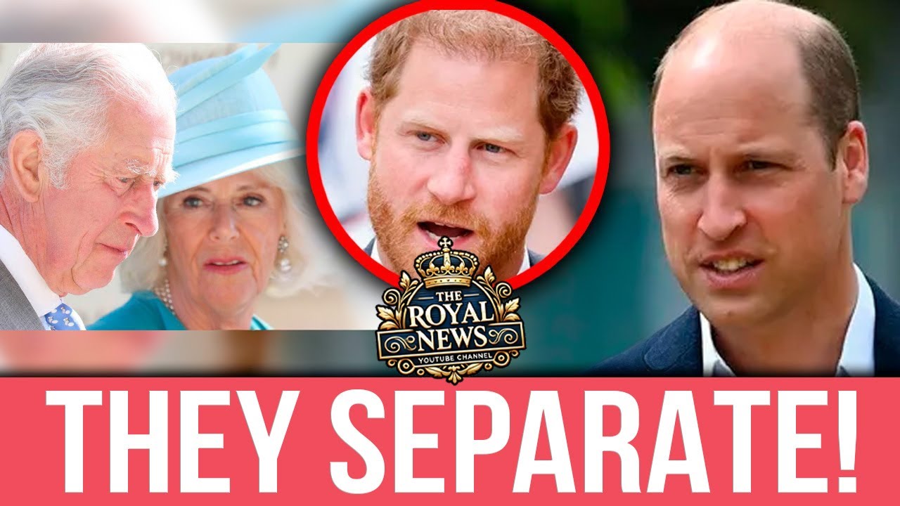 💥 Prince William announces THE FINAL SEPARATION of King Charles III and Queen Camilla
