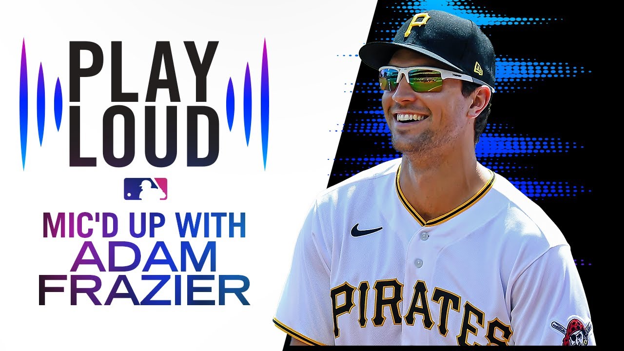"I seriously might be the worst baserunner in the league!" | MLB MIC'D UP with Adam Frazier!