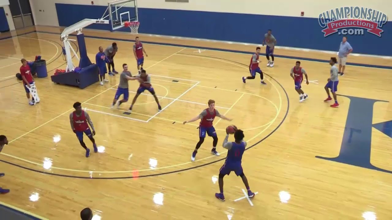 Motion Offense Drill Featuring Kansas' Bill Self!