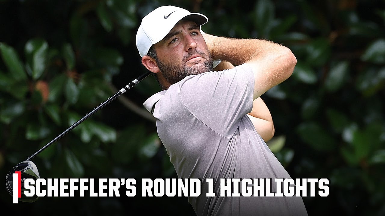 Scottie Scheffler's Round 1 HIGHLIGHTS from the 2025 Tour Championship 🎥 | Golf on ESPN