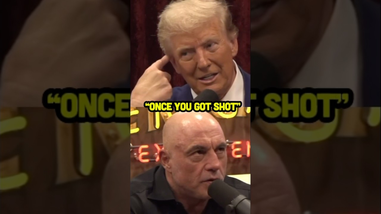 When Joe Rogan KNEW the Trump Interview was happening 😳🤯