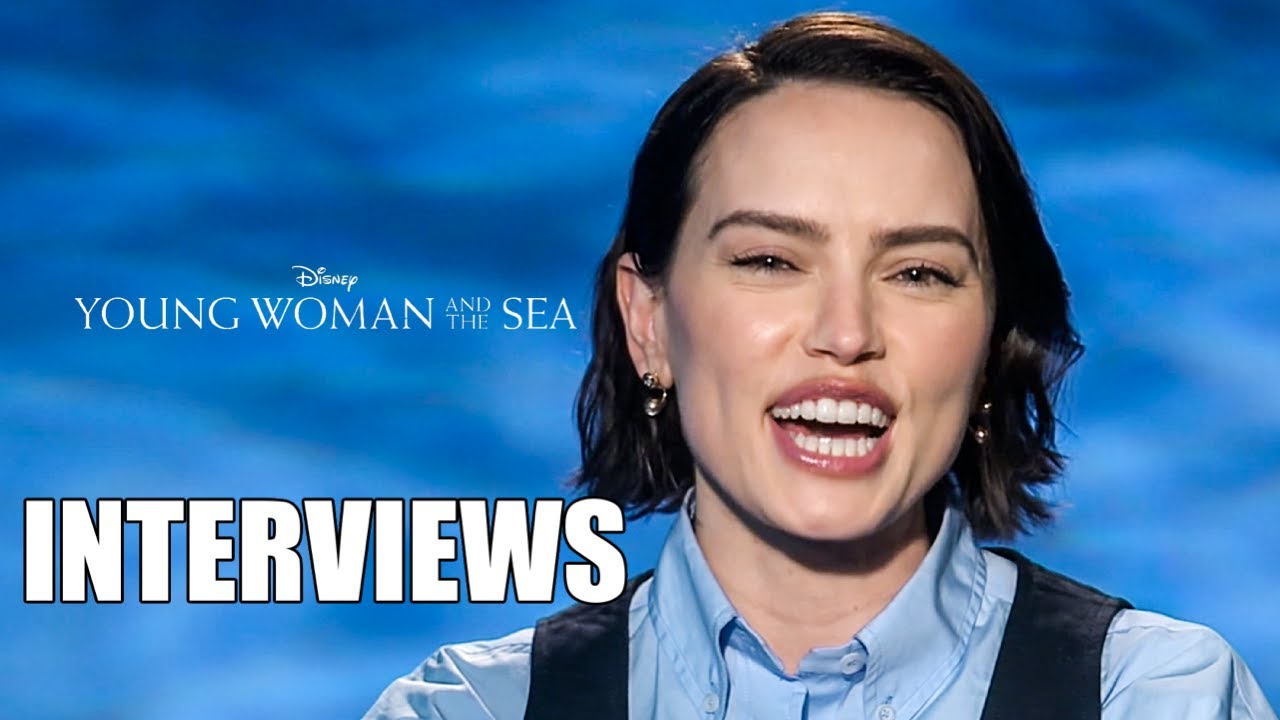Young Woman And The Sea Movie Cast and Crew Interview Soundbites