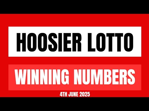 Hoosier Lotto Winning Numbers 4th June 2025