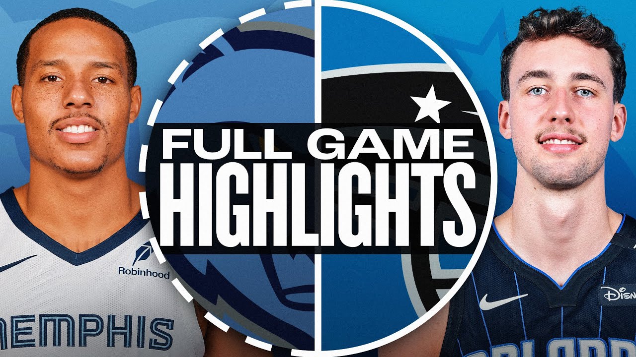 GRIZZLIES at MAGIC | FULL GAME HIGHLIGHTS | February 21, 2025