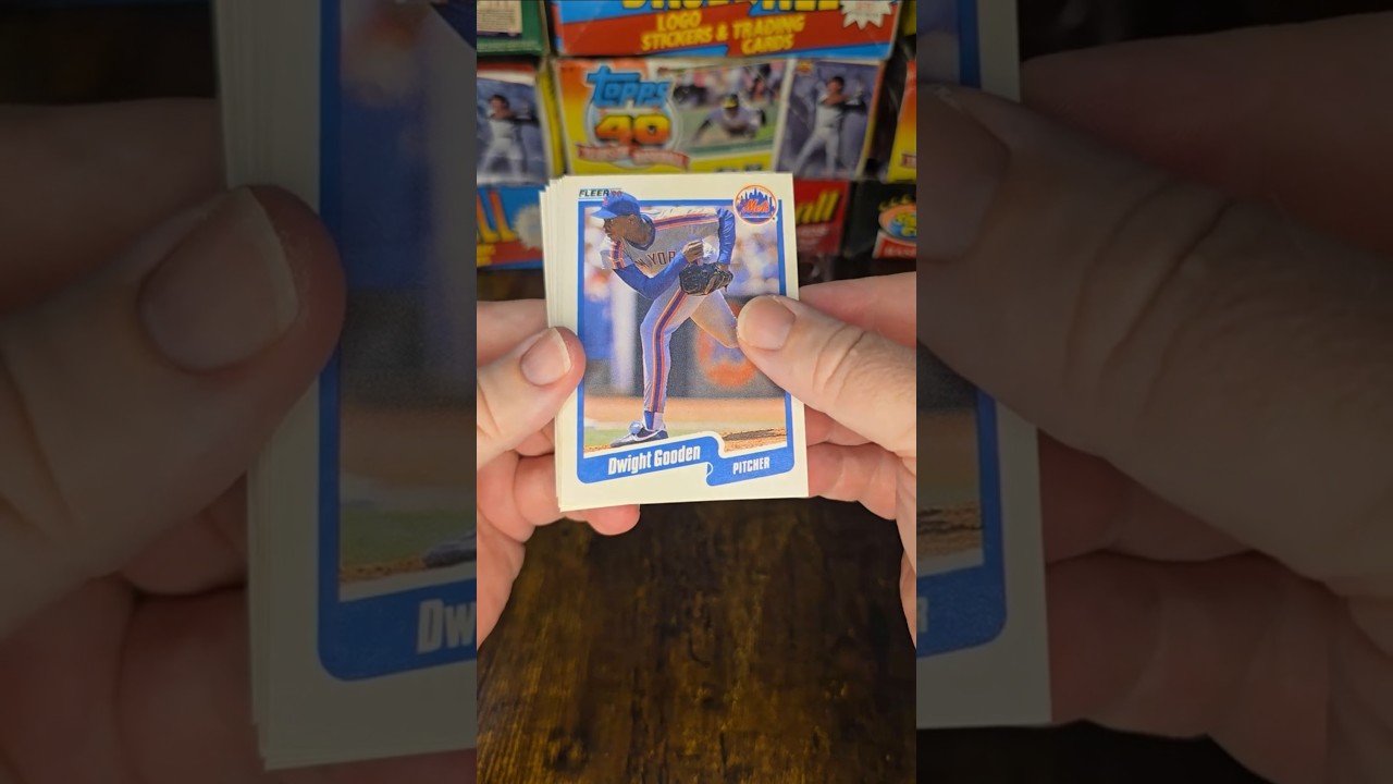 Two Cy Young Award winners ain't bad! Opening 1990 Fleer!