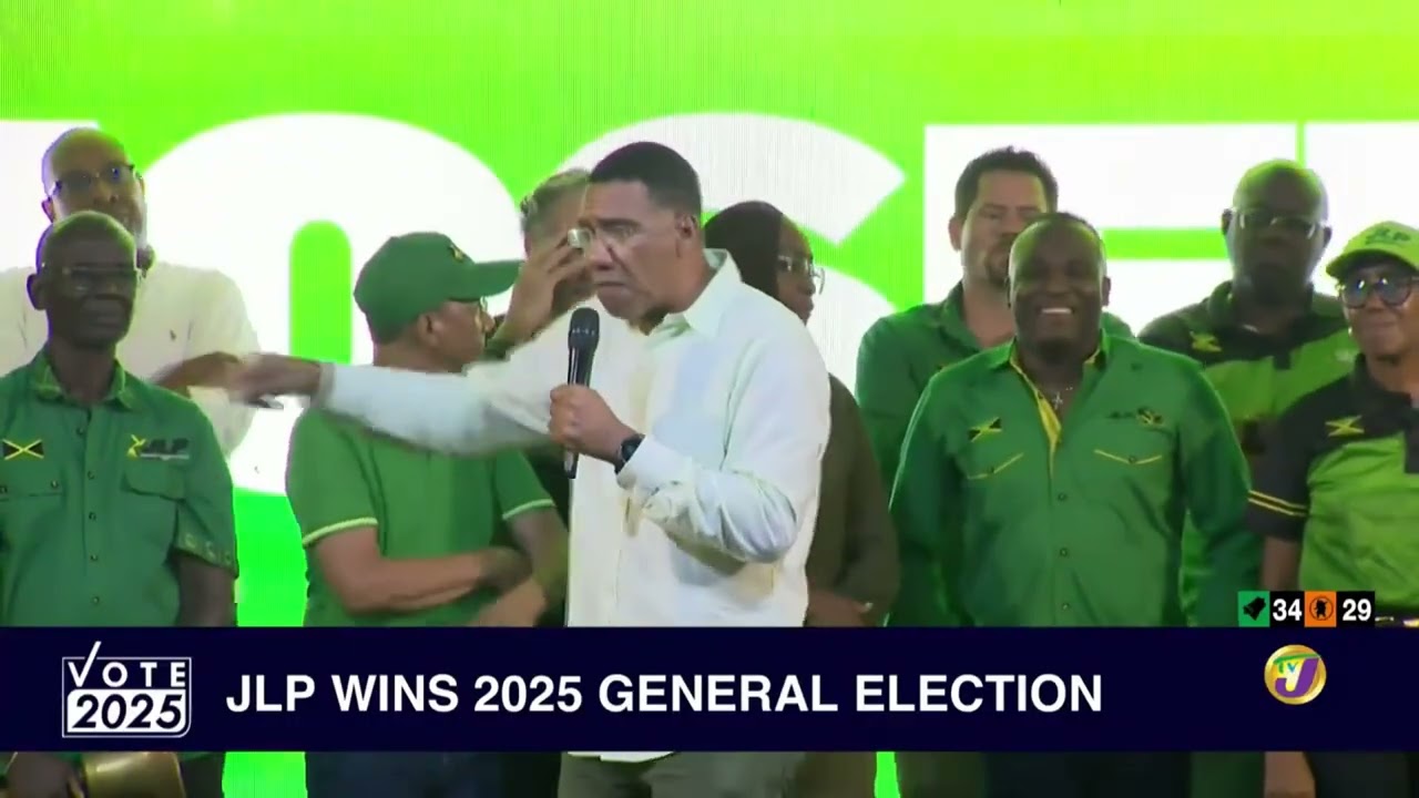 JLP wins 2025 General Election | TVJ