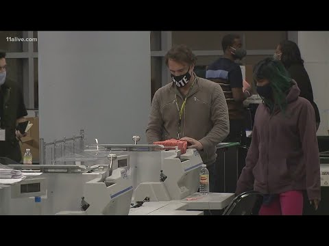 Georgia's 16 electoral votes still at large, ballots continue to be counted