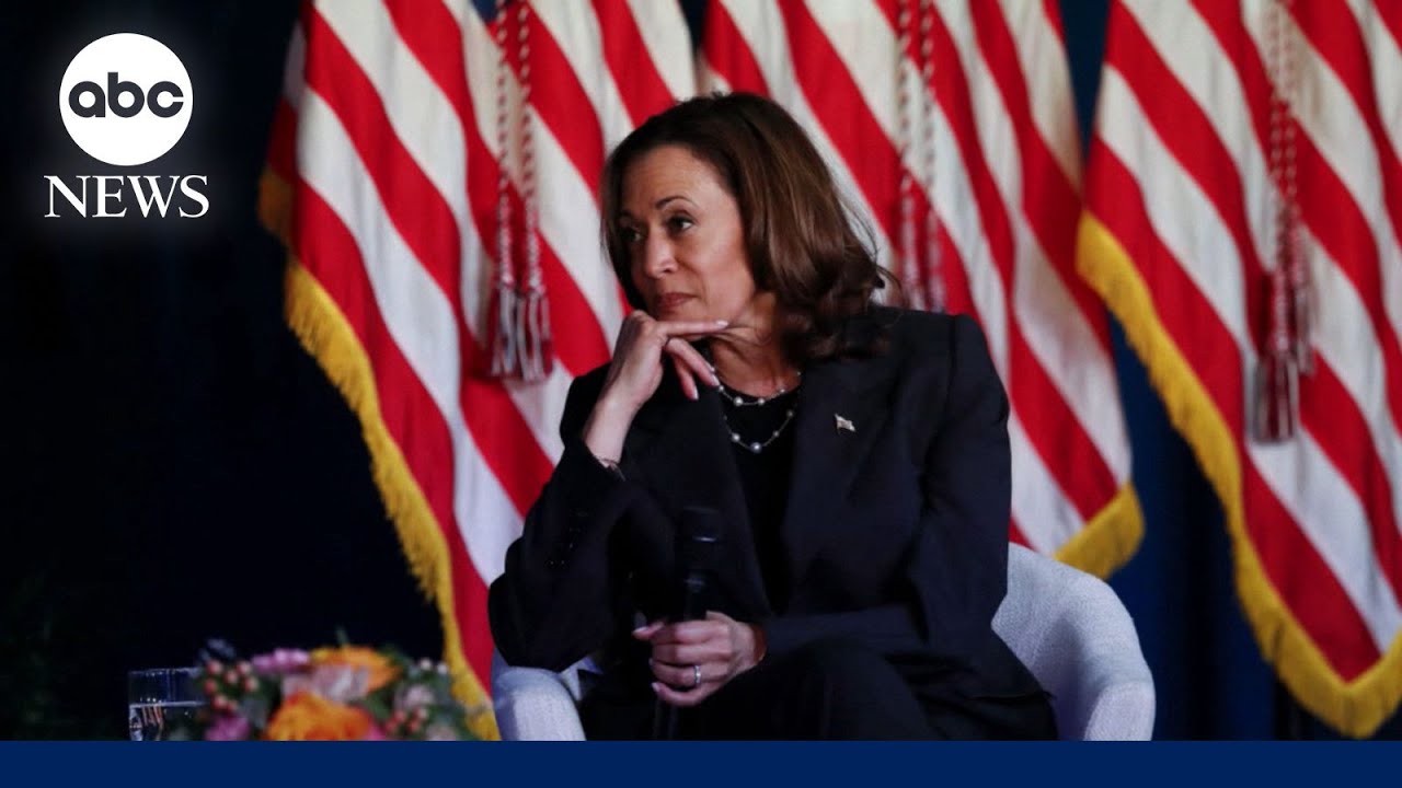 Kamala Harris speaks out on Joe Biden's 'reckless' reelection decision