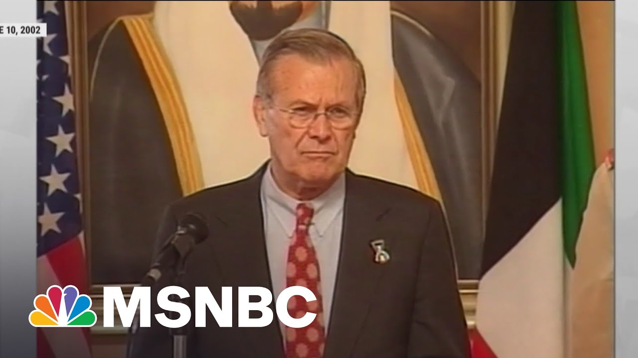 Donald Rumsfeld, Master At 'Lying About Consequential Things,' Dead At 88