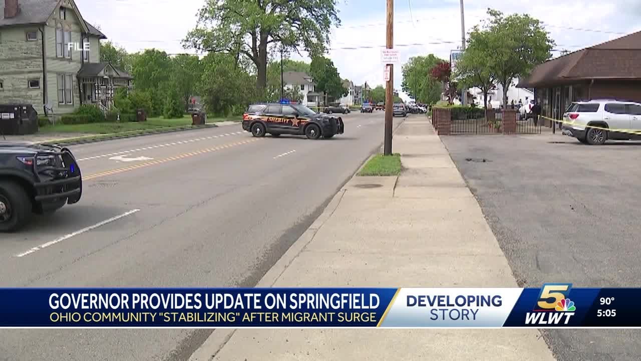 Ohio Gov. DeWine says Springfield community is ‘stabilizing’ after migrant surge