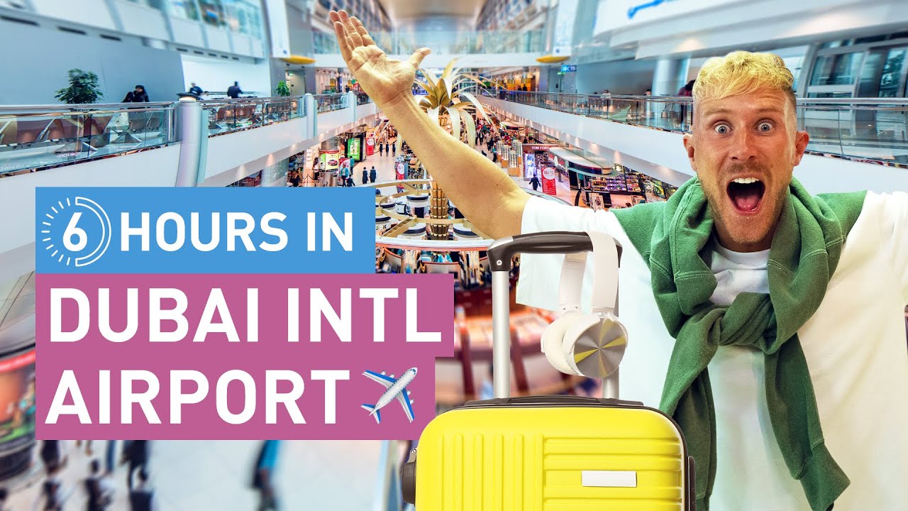 6 HOURS in Dubai International Airport! ✈️ 🧳 (ULTIMATE Layover)