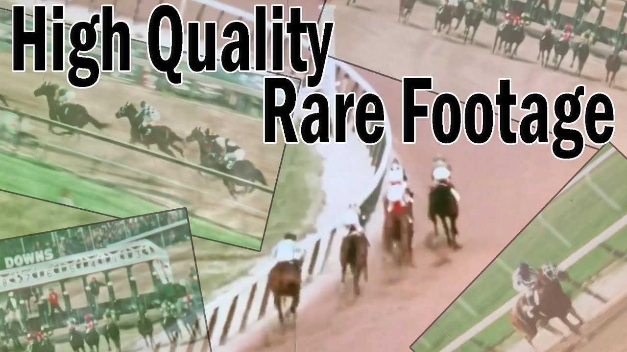 Secretariat - Triple Crown Races - High Quality (Rare Footage)