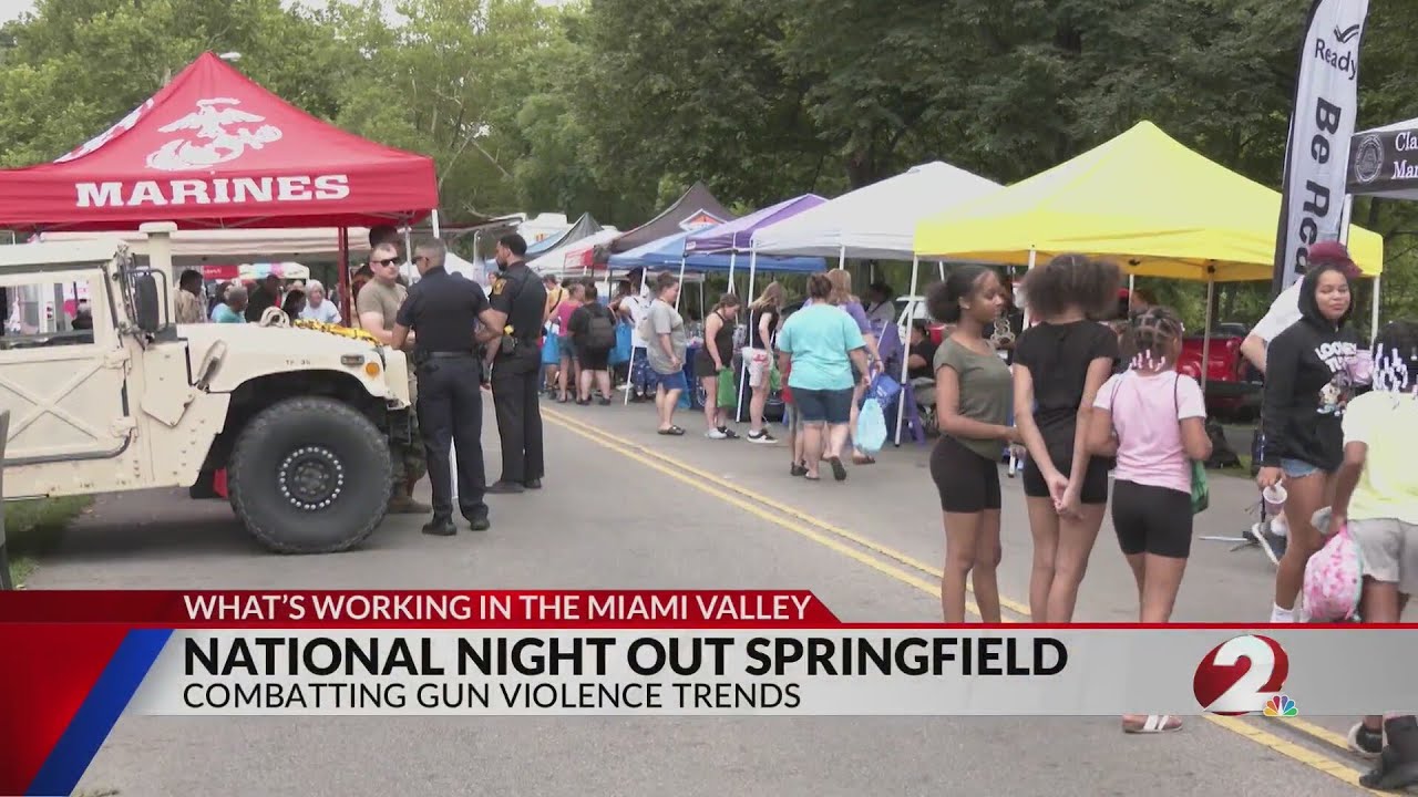 National Night Out in Springfield, OH
