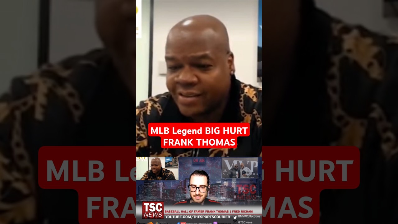 Big Hurt Frank Thomas on Cheaters in Baseball Hall of Fame
