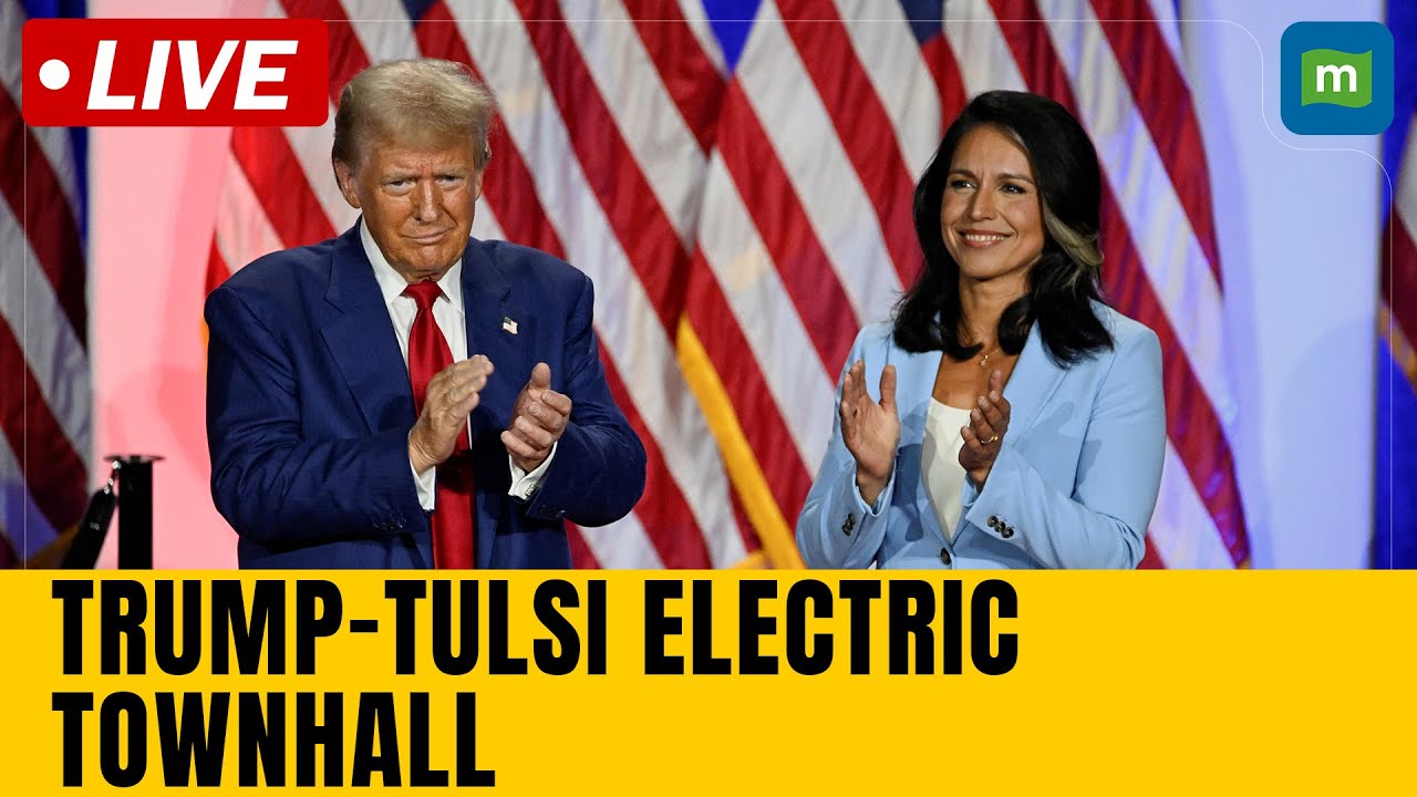 Trump Picks Tulsi Gabbard As Director Of National Intelligence | Trump Tulsi Townhall Live | N18G