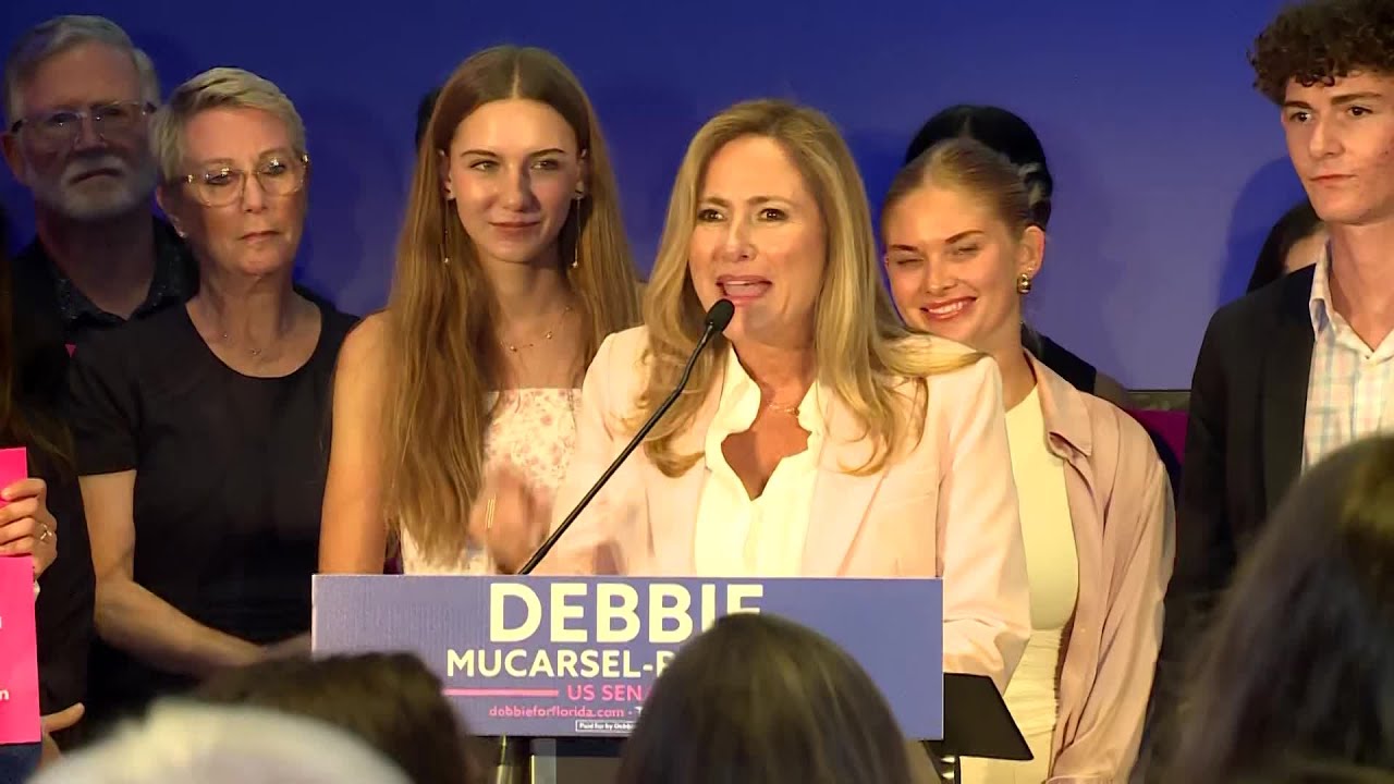 Debbie Mucarsel-Powell Democratic primary victory speech
