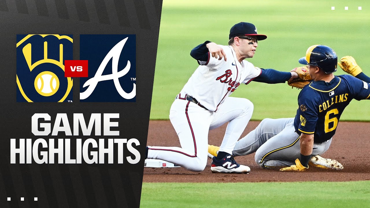 Brewers vs. Braves Game Highlights (8/6/25) | MLB Highlights