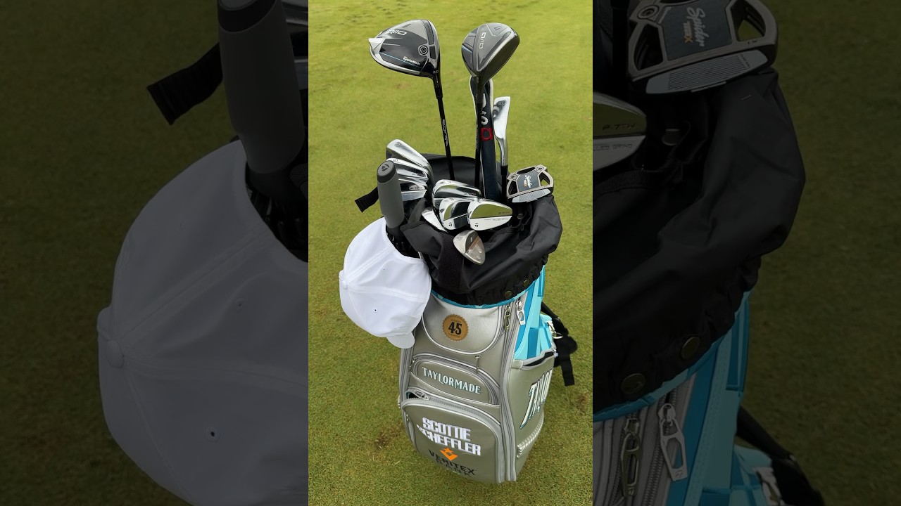 Scottie Scheffler’s golf equipment at the 2024 PGA Championship.