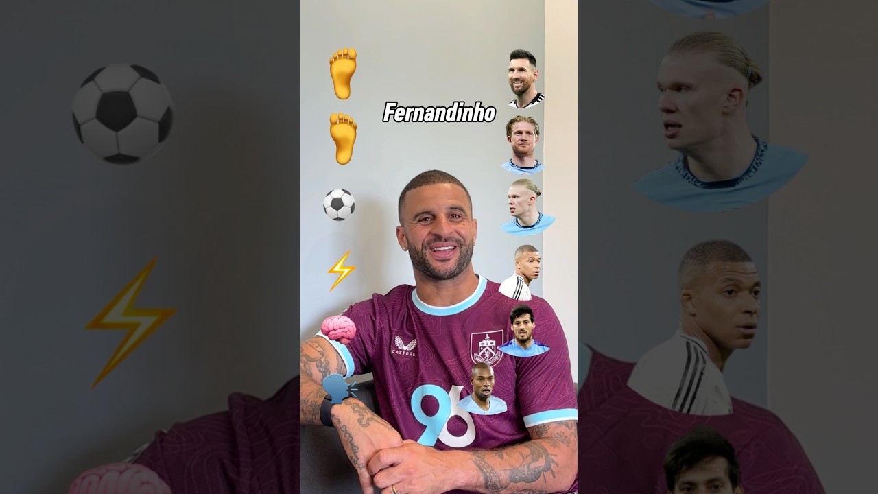Build Your Perfect Footballer with Kyle Walker ⚽️ #burnleyfc #football