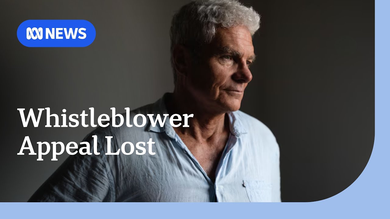 Jailed whistleblower David McBride loses appeal against severity of sentence | ABC NEWS