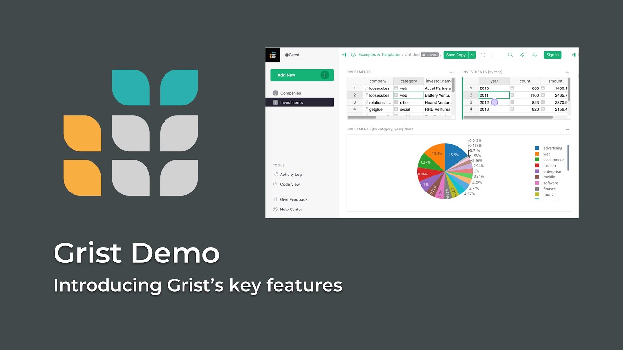 Grist Labs Overview Demo