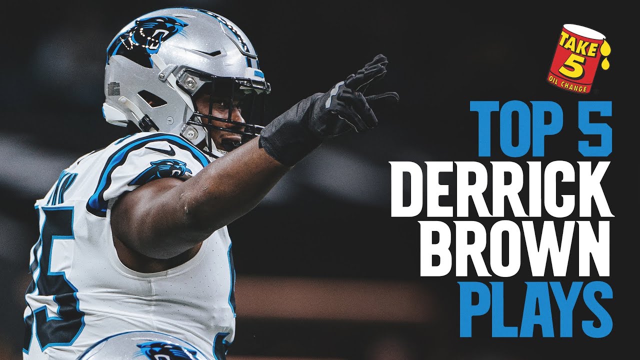 Derrick Brown's Top 5 Plays Of The Year | Presented By Take 5
