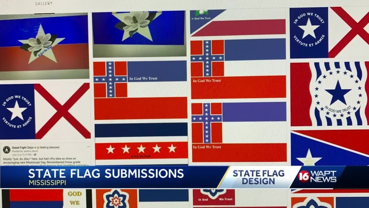 Some Mississippi flag options are memorable