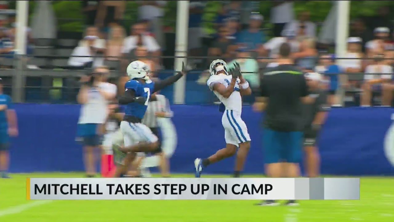Colts’ AD Mitchell feels more comfortable, poised in year 2
