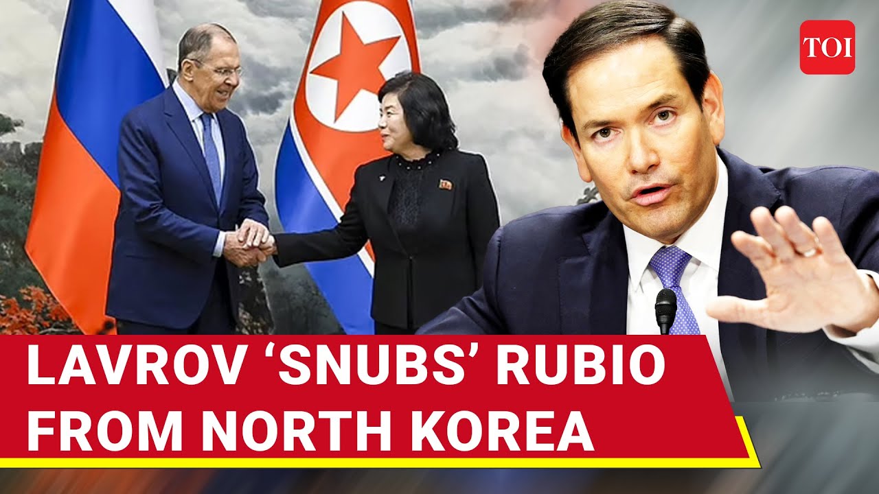 Lavrov’s NUCLEAR Warning To U.S. From N. Korea After Kim Aide Vows ‘UNSHAKABLE’ Support To Russia