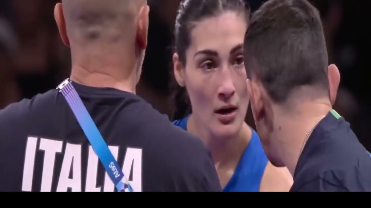 Imane khelif vs angela carini full fight | 46 seconds | Olympic Gender controversy
