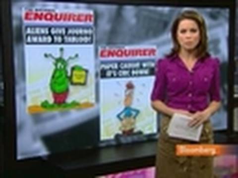 National Enquirer Tabloid Competes for Pulitzer Prize: Video