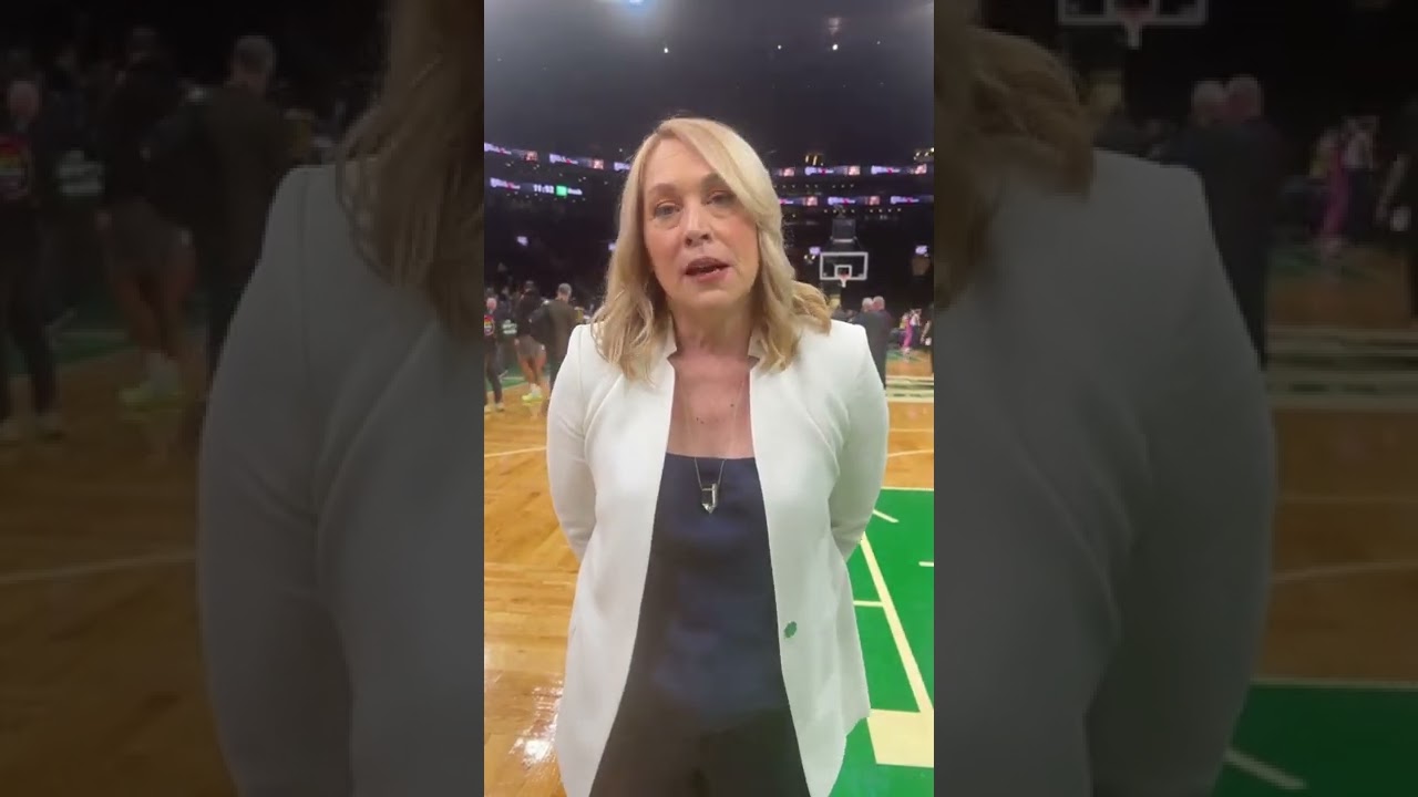 Doris Burke signs off after an electric Game 4 in Boston 👑