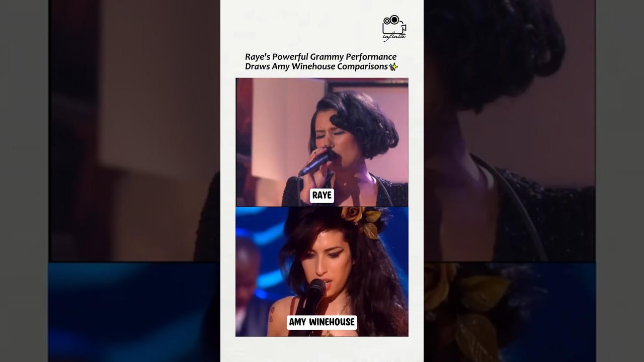 Amy Winehouse and RAYE are🔥