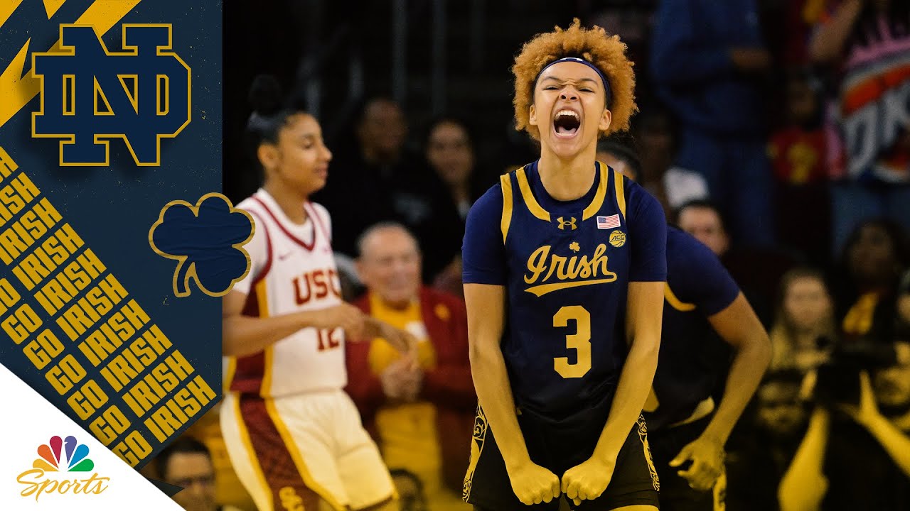 Hannah Hidalgo highlights from Notre Dame's victory vs. USC | NBC Sports