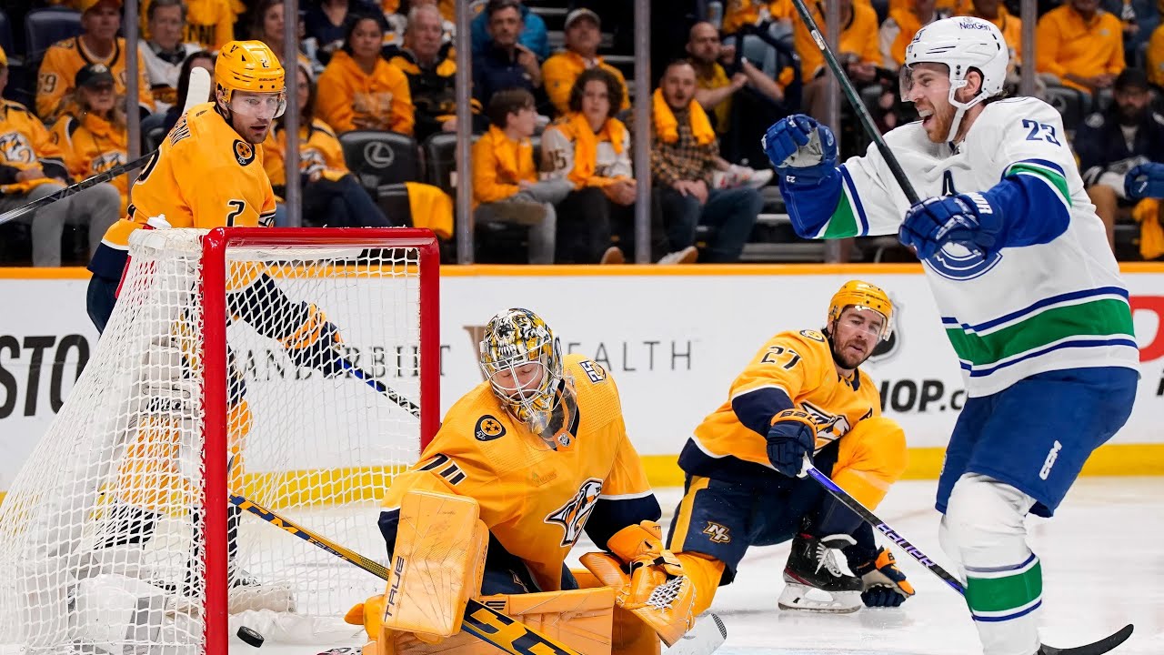 Every Goal by Elias Lindholm as a Vancouver Canuck (2024)