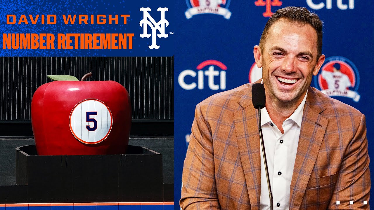 FULL CEREMONY: The New York Mets retire David Wright's number!